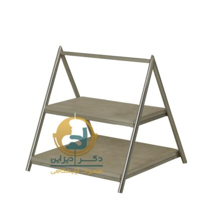 استندلاک فلزی MDF  ایستاده منشور کوچک