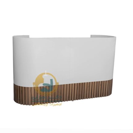 کانتر MDF مدرن C شکل اوپال رویال