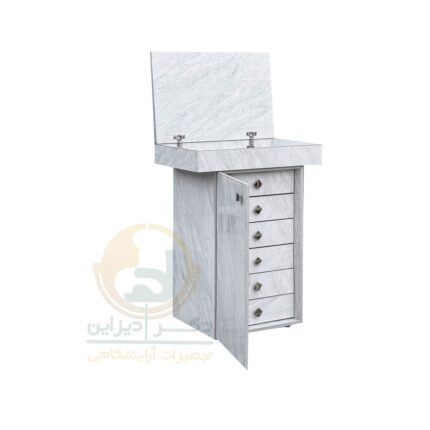 باکس MDF ثابت کشودار کمددار هیلی