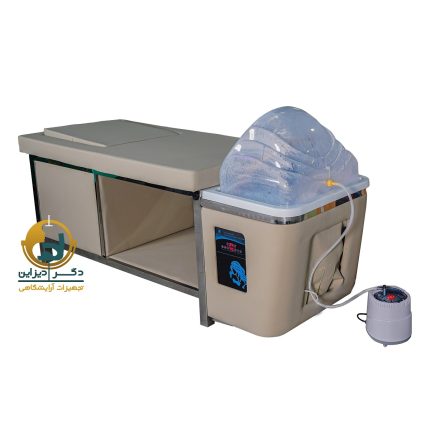 تخت اسکالپ استیل ویتا + فیومگیشن + حوضچه پدیکور